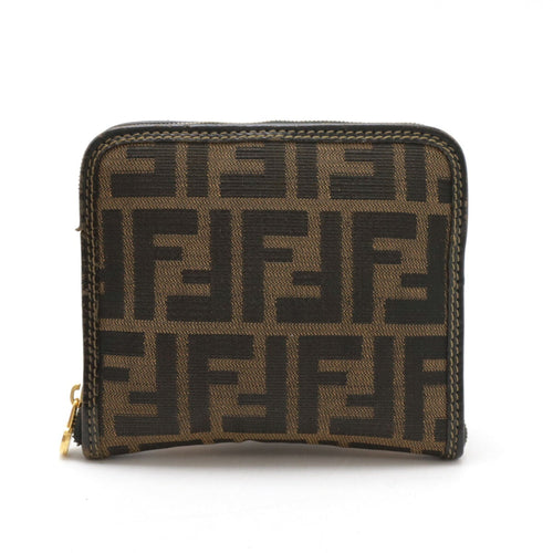 Fendi     Nylon Canvas Leather Eco-Bag Tote Bag ()