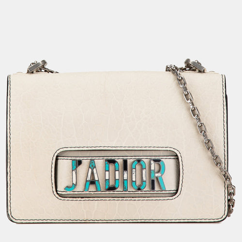 Dior Calfskin Mosaic J'Adior Flap Bag with Chain