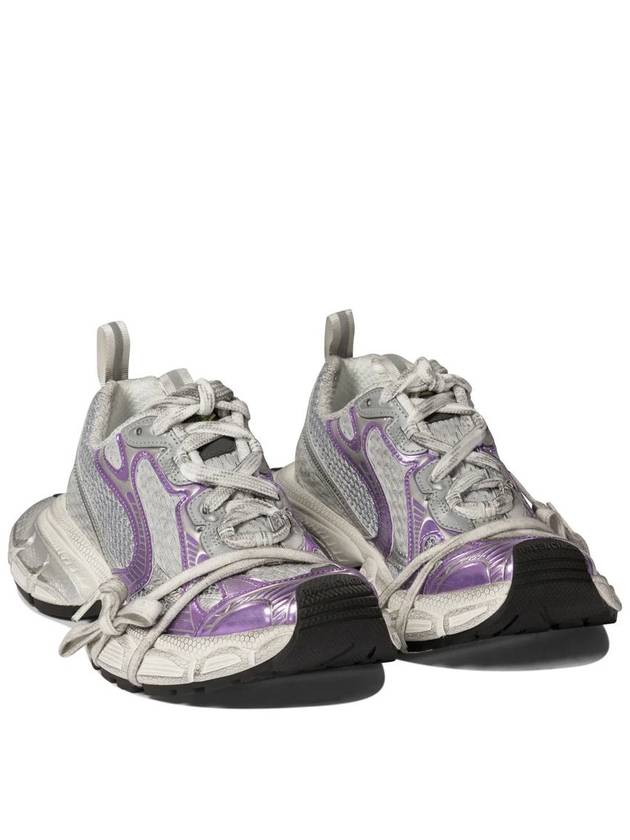 Balenciaga 3XL Low-Top Sneakers Purple Grey