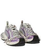 Balenciaga 3XL Low-Top Sneakers Purple Grey