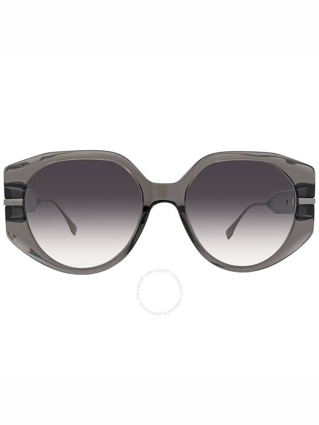 Fendi Fendi Gradient Smoke Butterfly Ladies Sunglasses FE40083U 20B 54