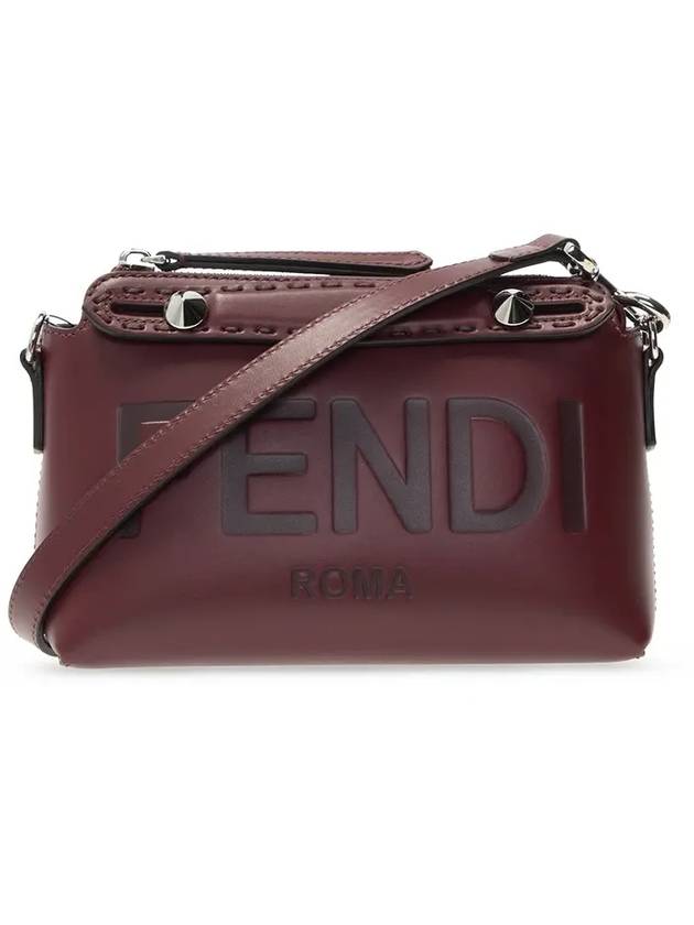 Fendi By The Way Boston Shoulder Bag Barolo Wine