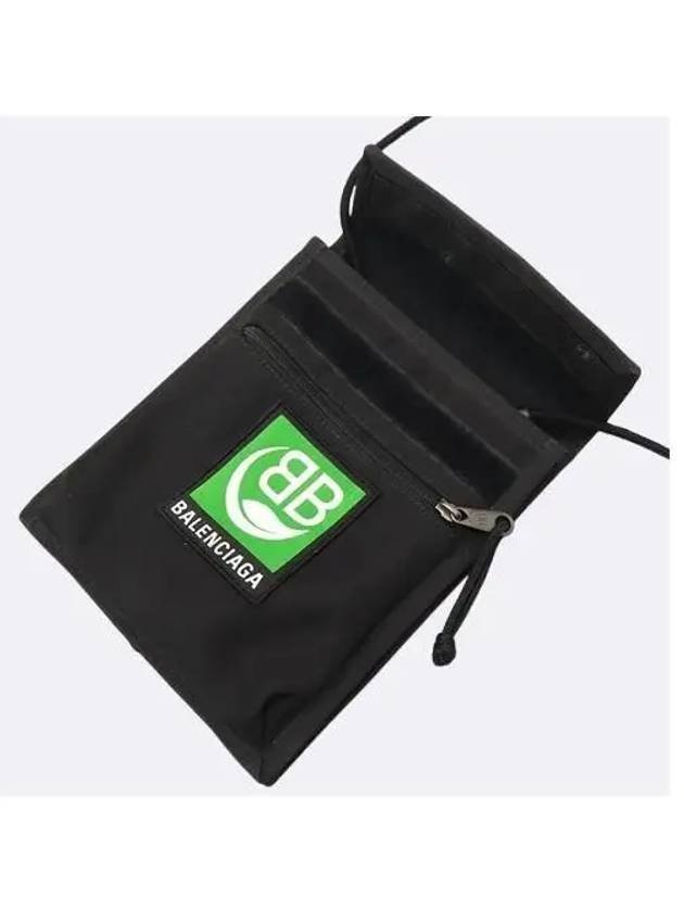 Balenciaga 532298 Black color fabric explorer strap pouch