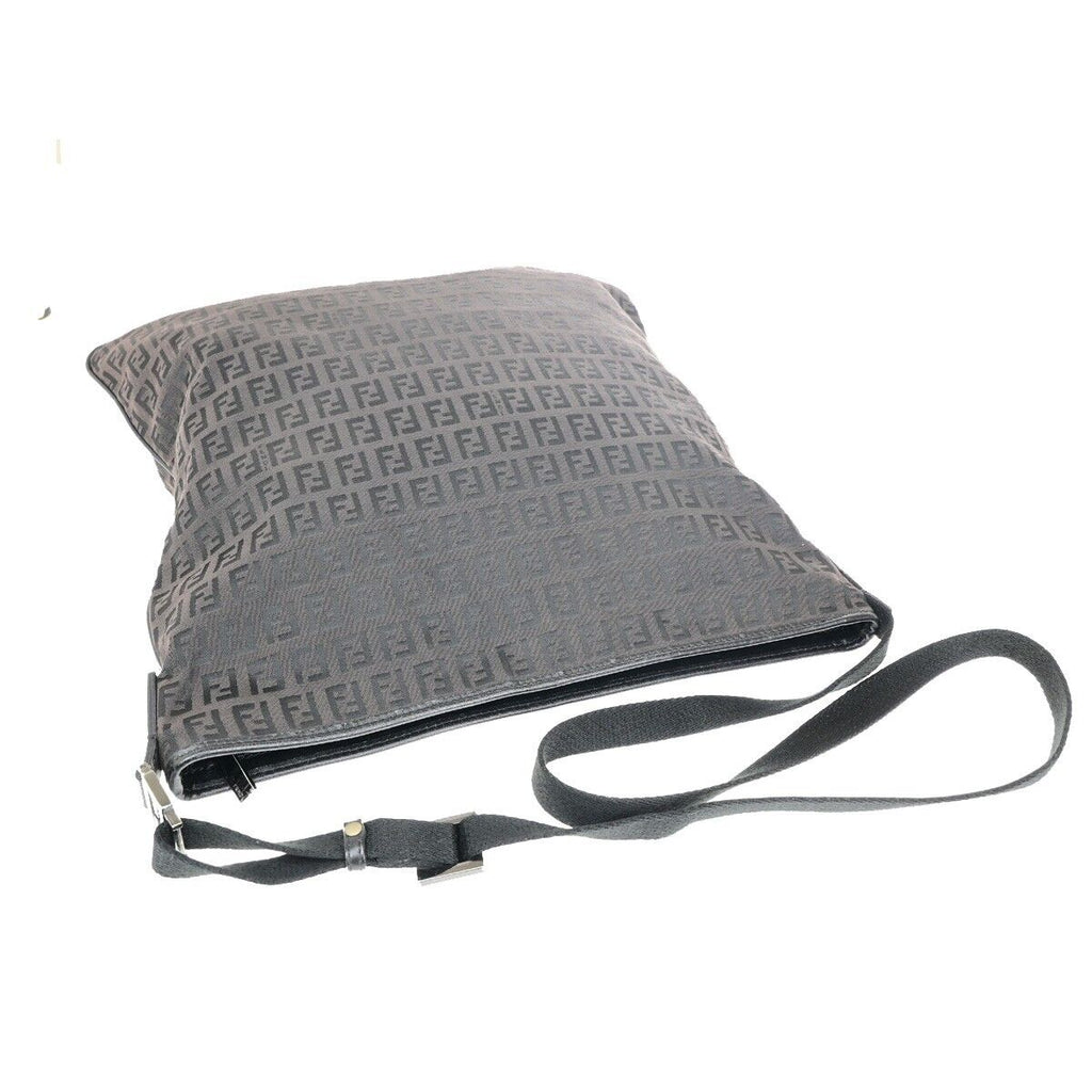 Fendi Zucca  Canvas Shoulder Bag ()