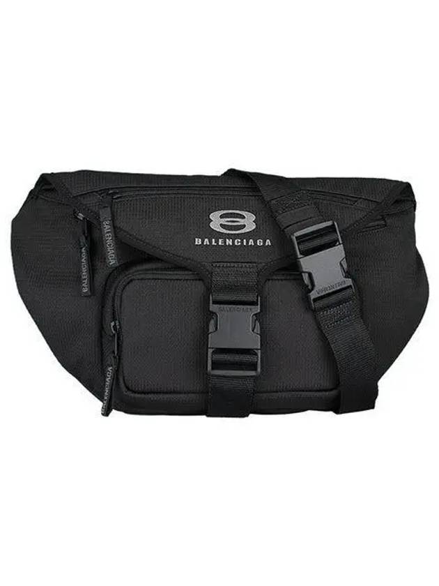 Balenciaga Utility Large Belt Bag Black