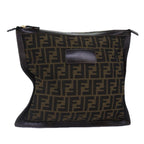 Fendi Zucca  Canvas Clutch Bag ()