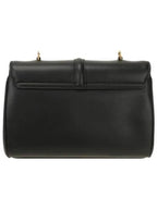 CELINE Teen Soft 16 Smooth Calfskin Cross Bag Black