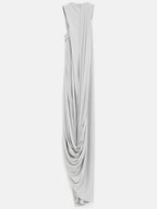 Balenciaga CB tank top long dress light gray