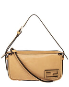 FENDI Simply FENDI Mini Leather Shoulder Bag