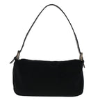FENDI Mamma Baguette Shoulder Bag Nylon Black49276