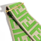 Fendi Canvas Leather Metal Strap ()