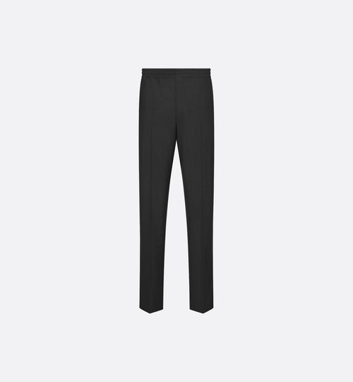 Tailored Track Pants With Christian Dior Couture Tag Gray Virgin Wool And Mohair