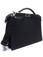 Fendi Peekaboo ISeeU Medium Tote Bag Black