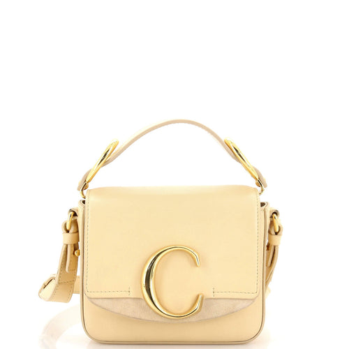 Chloe C Flap Bag Leather Mini