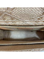 New product level Montaine 30 Cannage Raffia Natural Shoulder Bag Dior