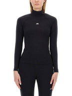 Balenciaga Active sports long sleeve neck polar black