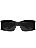 Balenciaga Eyewear Logo Decorated Square Frame Sunglasses BB0291S