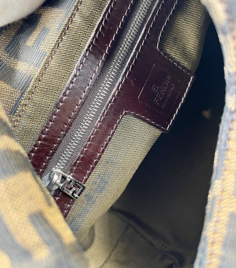 Fendi Zucca Mini Hobo Bag