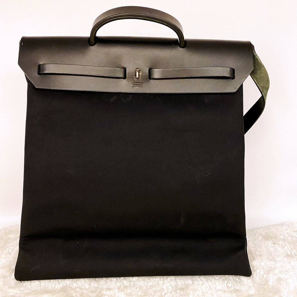 Hermes black herbag