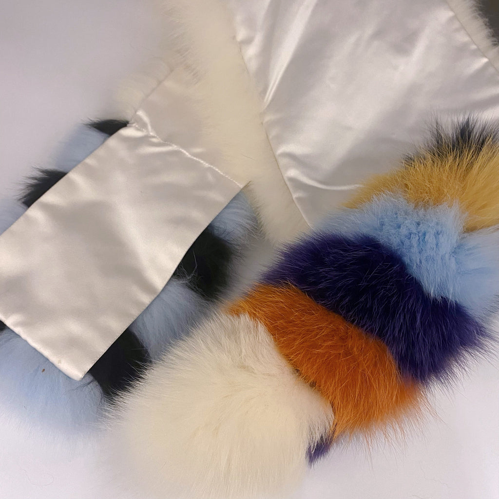 Fendi fox fur scarf