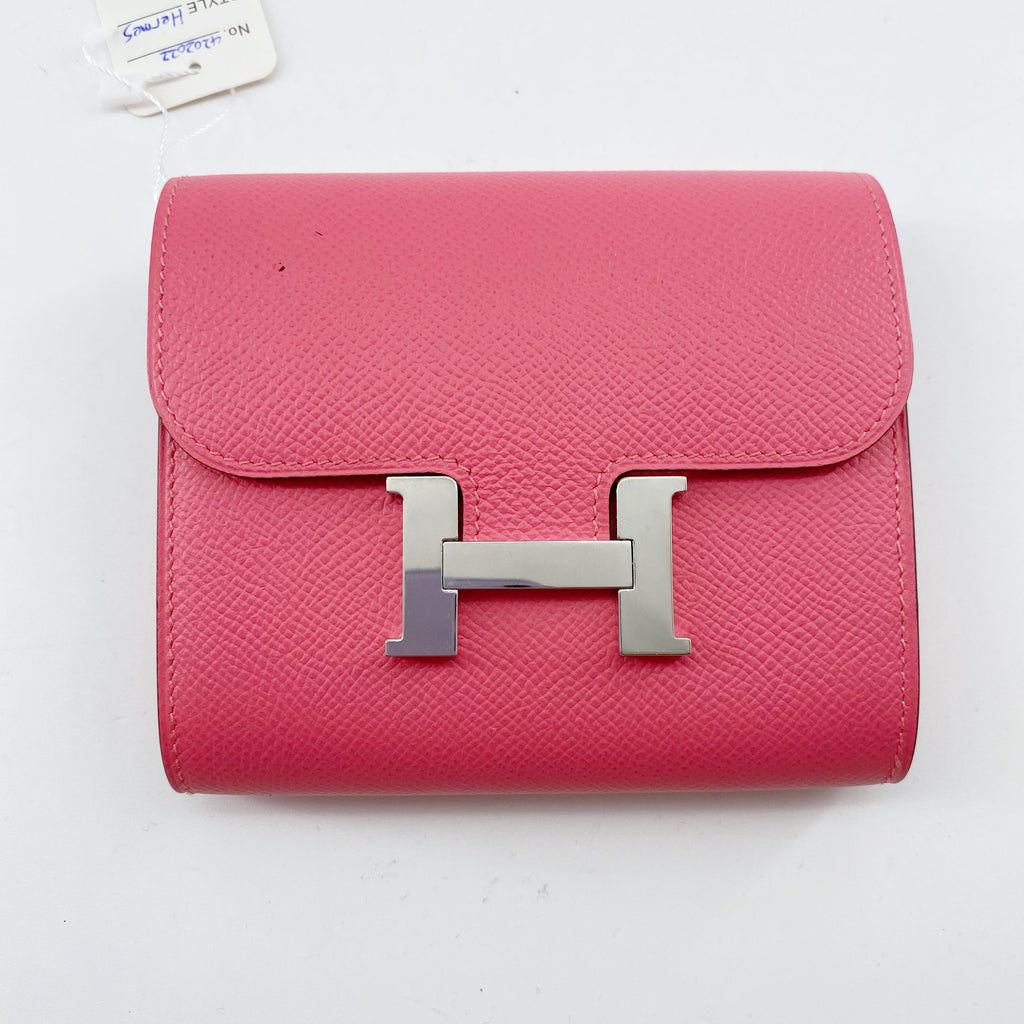 Hermes Constance Slim Compact Wallet