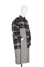 BALENCIAGA Coat Check Black