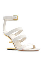 Fendi Heeled sandals 'Fendi First' in WHITE - 38