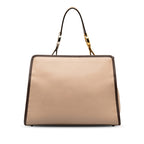 Fendi Ranaw Small Shoulder Bag 2WAY 8BH344 Pink Beige Leather  Fendi