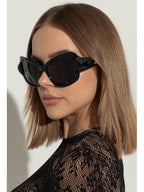 Balenciaga Eyewear Palazzo Cat Sunglasses Black