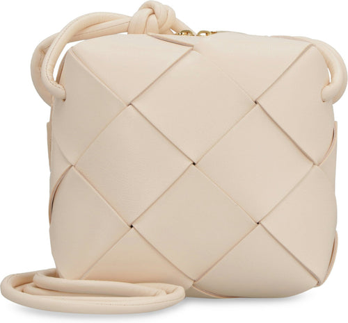 Bottega Veneta Women's Mini Cassette Leather Camera-Bag in Pink | 701915VCQC2 Color 7671