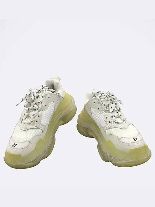 Balenciaga 544351 Triple S Clear Sole Sneakers 37 240MM