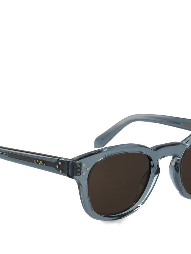 CELINE Black Frame 42 Sunglasses Transparent Denim
