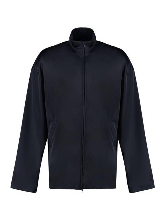 Balenciaga Side Zip Pockets Track Jacket Blue