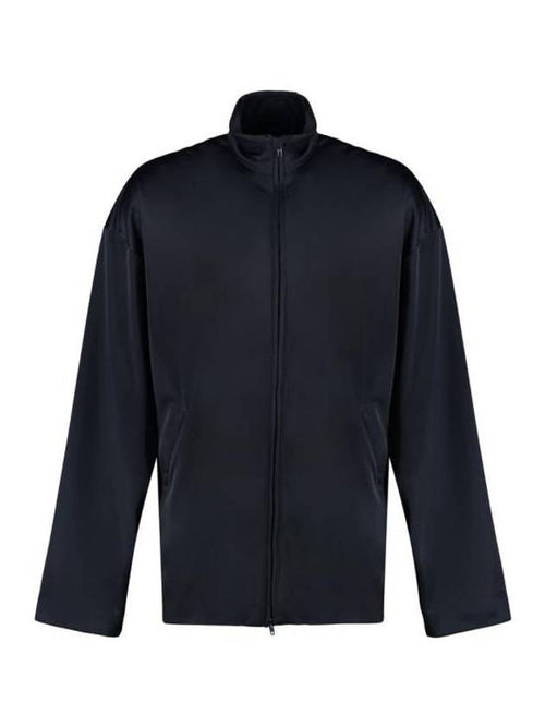 Balenciaga Side Zip Pockets Track Jacket Blue