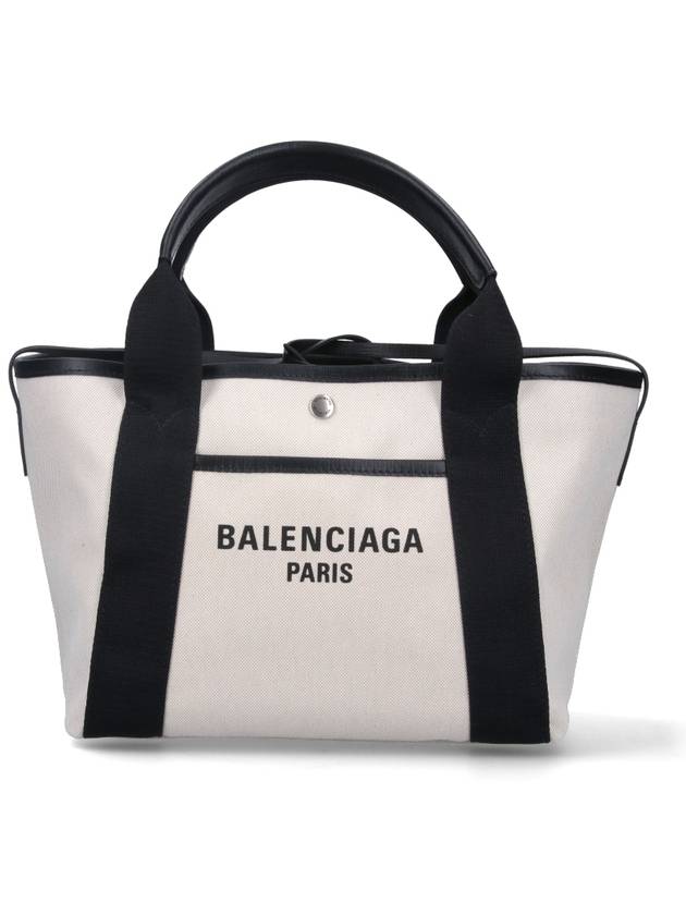 Balenciaga Biarritz Small Tote Bag Cream