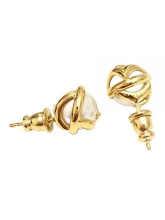 Fendi F Is Stud Earrings Gold