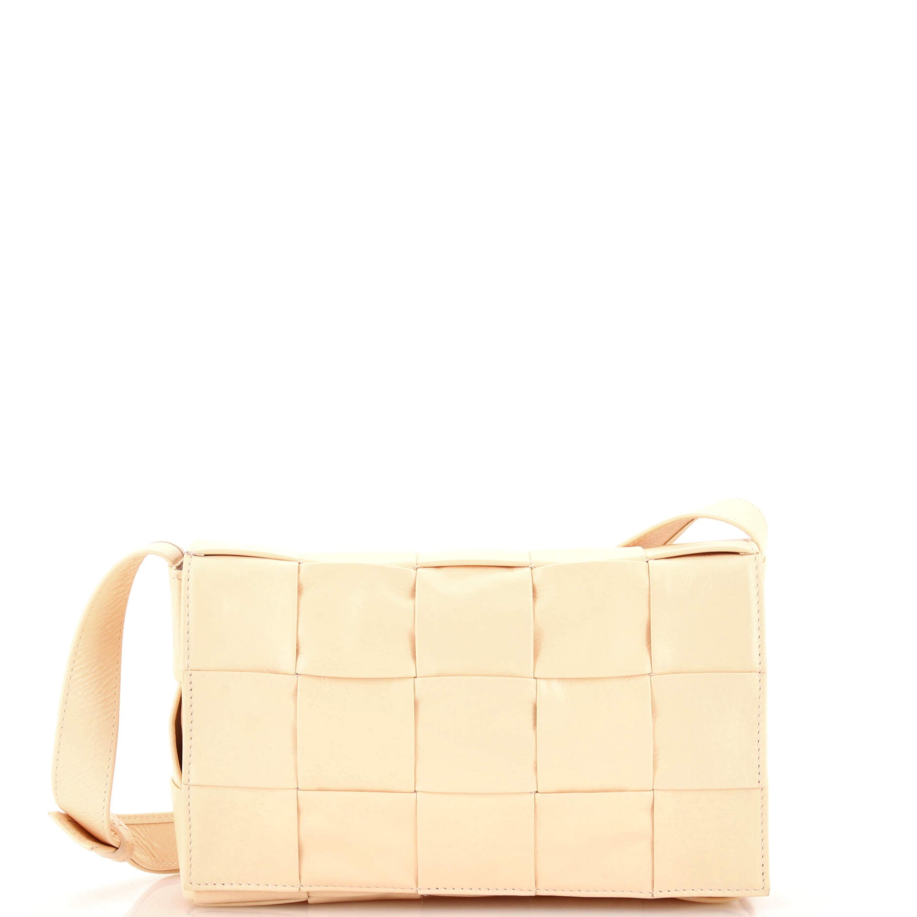 Bottega Veneta Cassette Crossbody Bag Stretch Maxi Intrecciato Leather