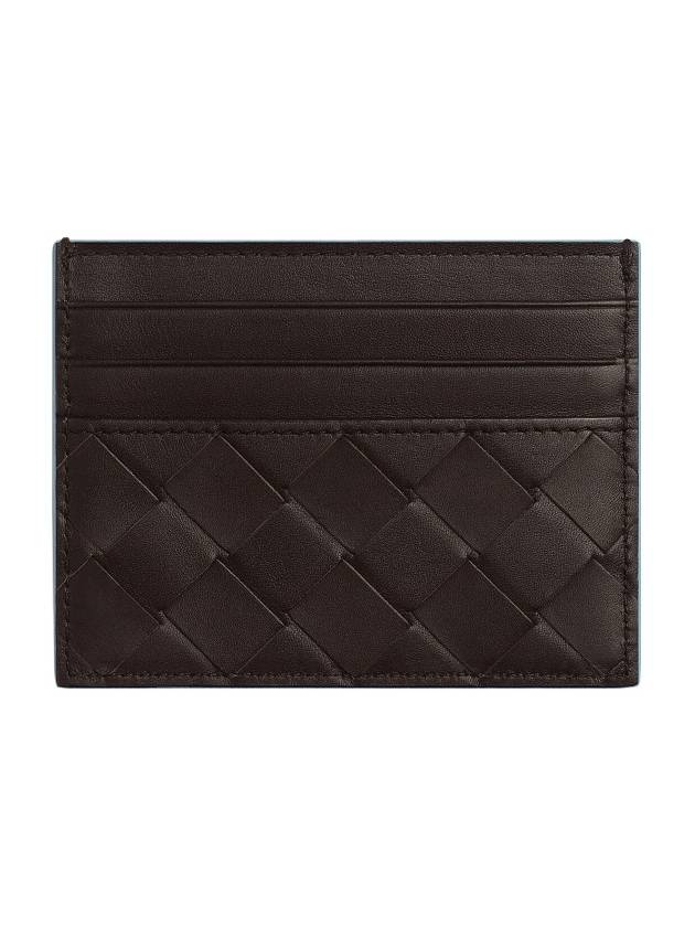 Bottega Veneta Intrecciato Leather Card Wallet Fondant