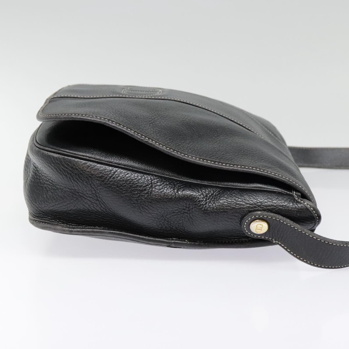 Dior Cd  Leather Shoulder Bag (Pre-Owned)