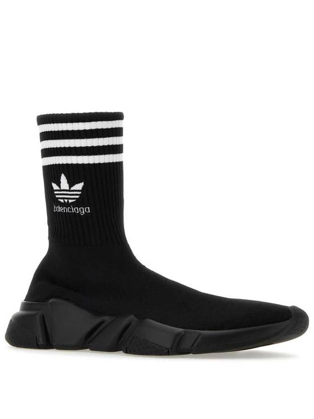 Balenciaga Speed Stretch Knit High Top Sneakers Black