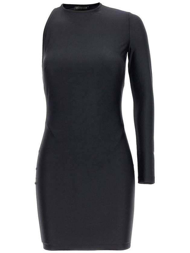 Balenciaga one shoulder dress WITH gloves 746152 TNV431000 B0010431857