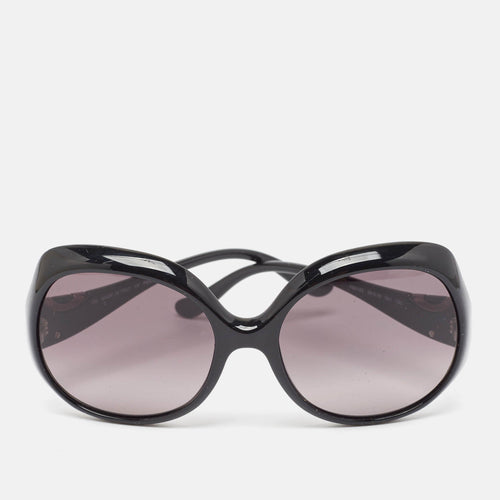 Fendi Black Gradient Fs5143 Oversized Sunglasses