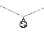 Gucci Interlocking G Silver Necklace
