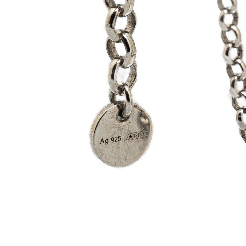 Gucci Interlocking G Silver Necklace