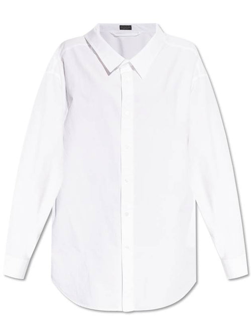 Balenciaga Balenciaga Loose-fit Shirt, Women's, White