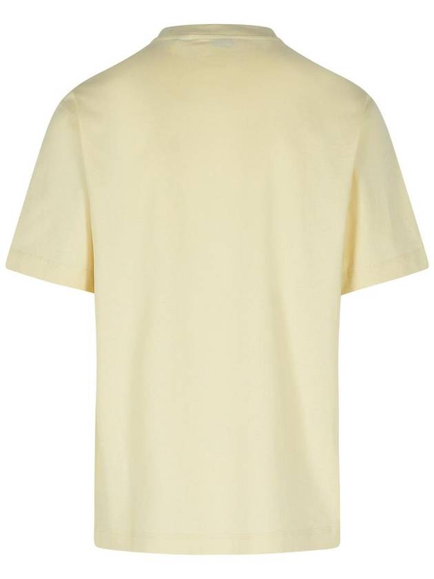 Burberry Burberry Cream Cotton T-Shirt