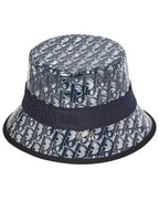 French Oblique Bucket Hat Blue Dior