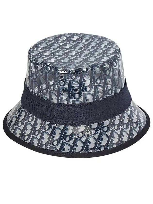 French Oblique Bucket Hat Blue Dior