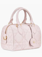 Groove 20 Calfskin Tote Bag Pink Dior