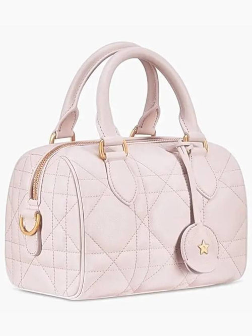 Groove 20 Calfskin Tote Bag Pink Dior